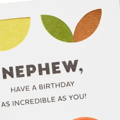 Fun Ideas and Good Vibes Birthday Card for Nephew