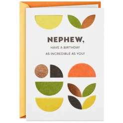 Fun Ideas and Good Vibes Birthday Card for Nephew