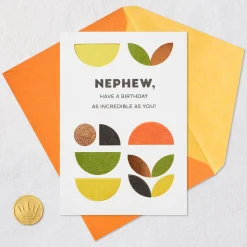 Fun Ideas and Good Vibes Birthday Card for Nephew