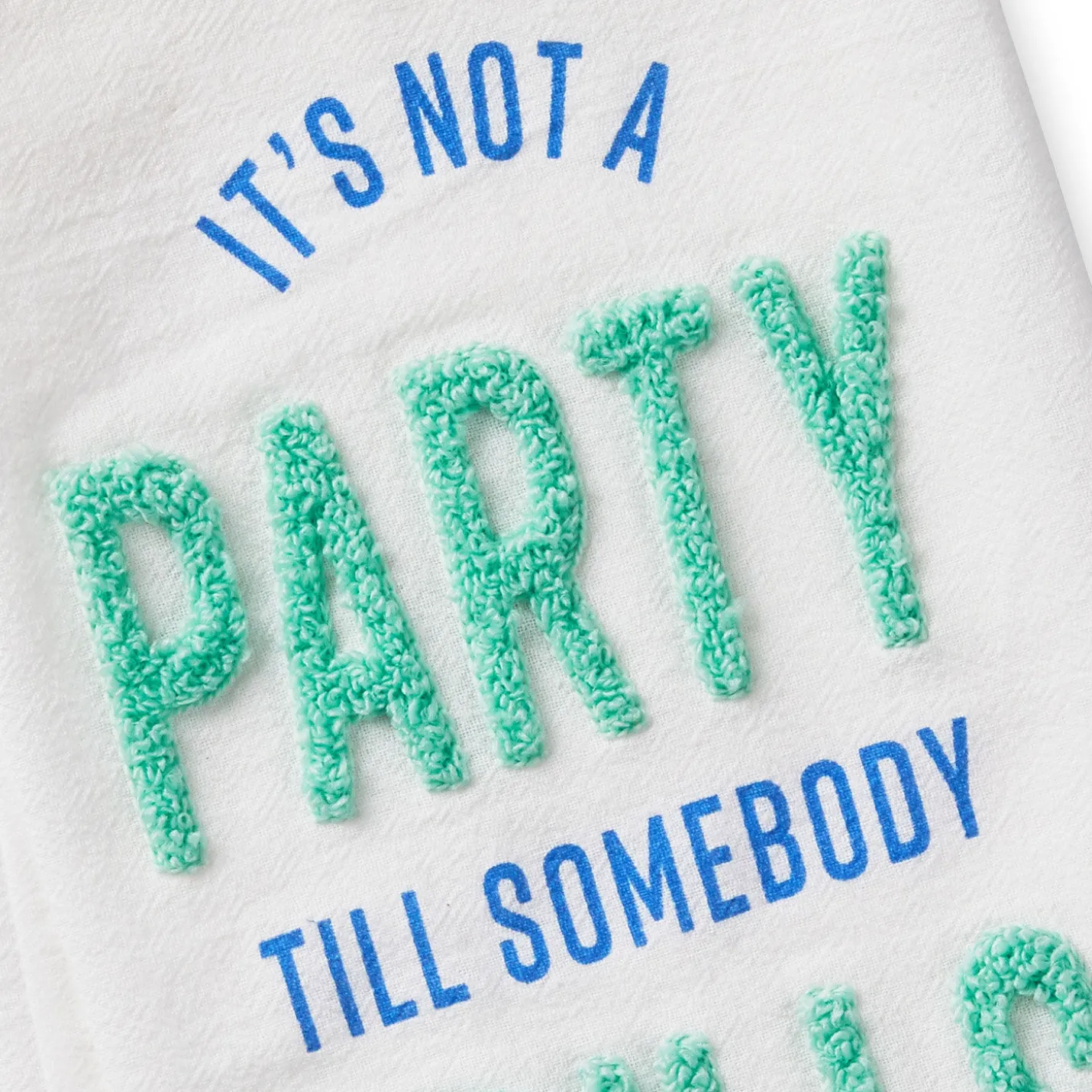Funny Party Tea Towel, 18x26