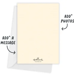 Fun Tree Frame Flat Christmas Photo Card