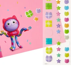 Gabby's Dollhouse Cat-titude Birthday Card with Stickers