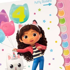 Gabby's Dollhouse Cat-titude Birthday Card with Stickers