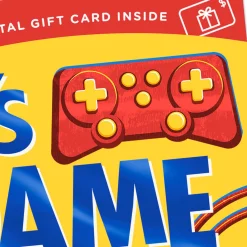 Game On Gift Card Greeting Birthday Card for Kids