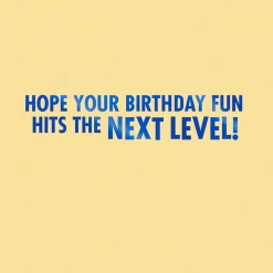 Game On Gift Card Greeting Birthday Card for Kids