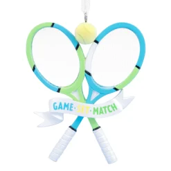 Game Set Match Tennis Hallmark Ornament