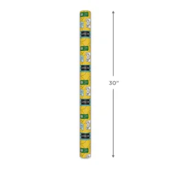 Gaming Gadgets on Yellow Wrapping Paper, 20 sq. ft.