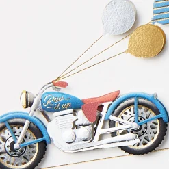 Gears to You Motorcycle Birthday Card