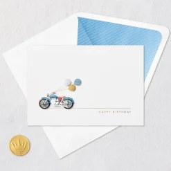 Gears to You Motorcycle Birthday Card