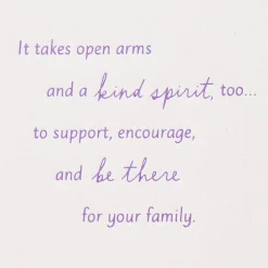 Gentle Strength and Rock-Solid Love Birthday Card for Grandma