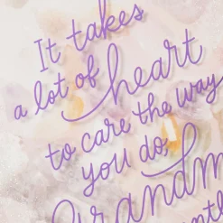 Gentle Strength and Rock-Solid Love Birthday Card for Grandma