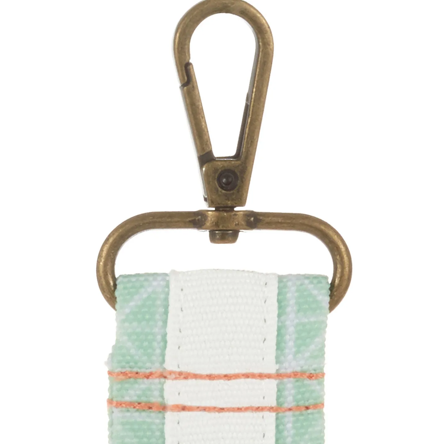 Geometric Pastel Wrist Strap Key Ring