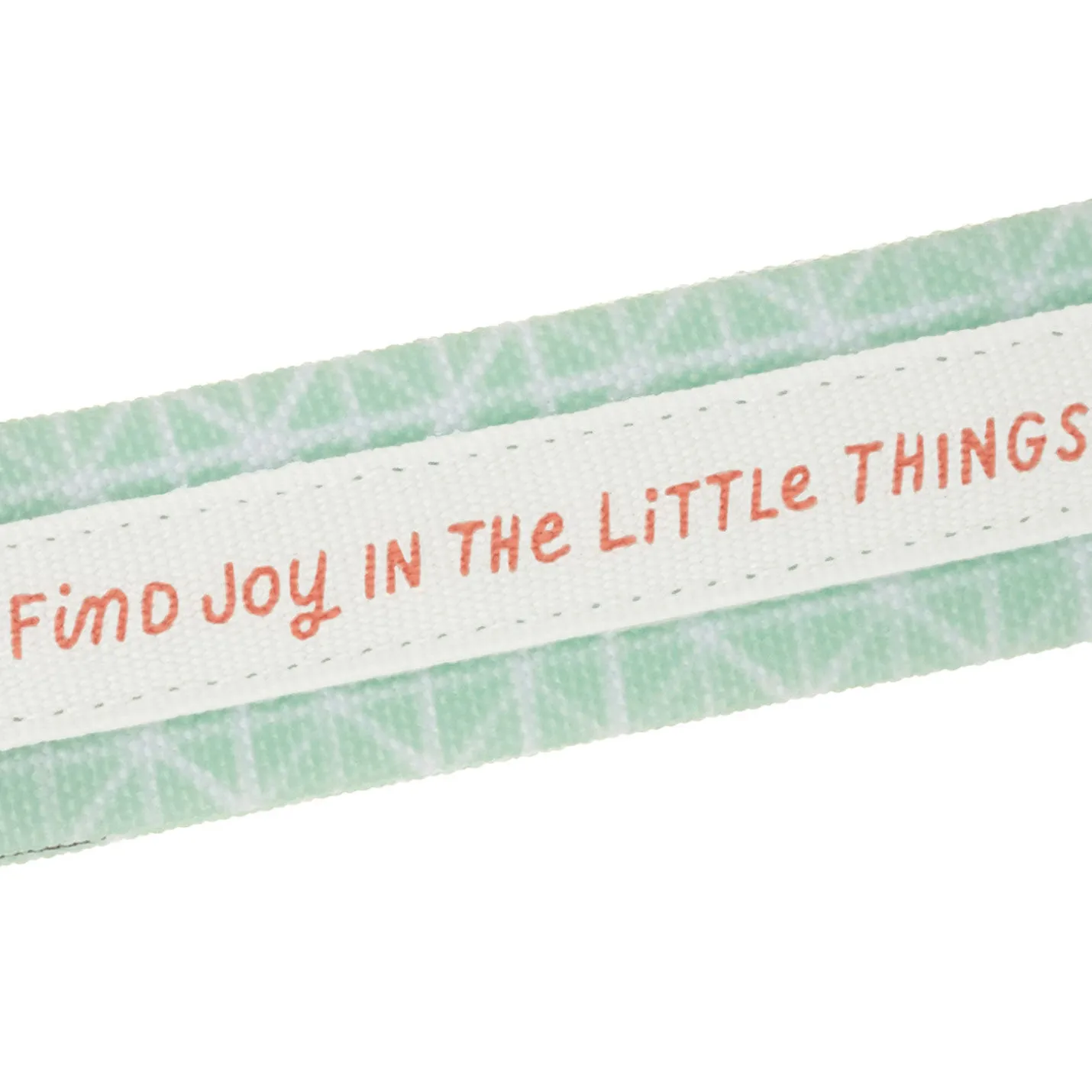 Geometric Pastel Wrist Strap Key Ring