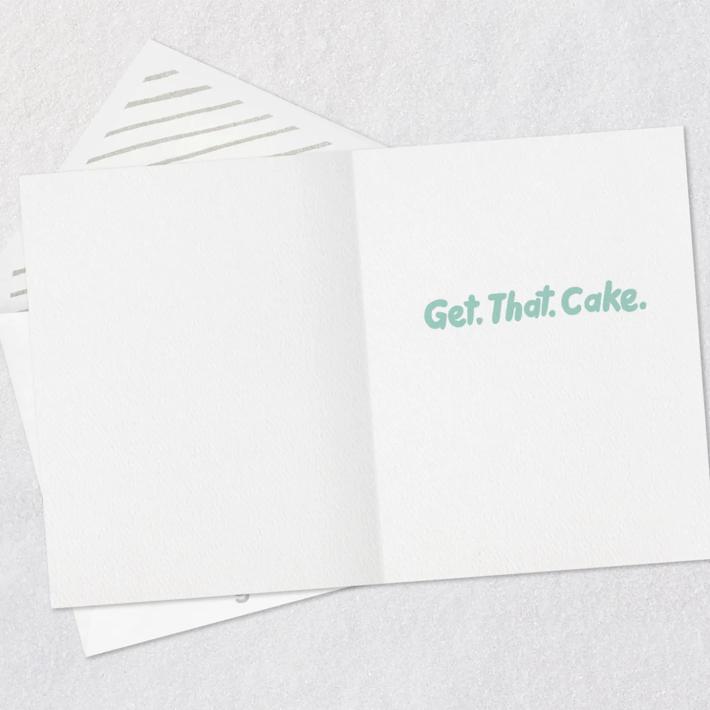 Get that Cake Funny Birthday Card