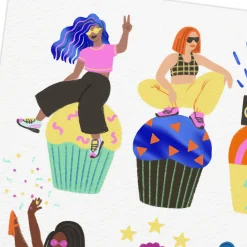 Get Your Cake On Birthday Card for Her