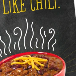 Getting Older Is Like Chili Funny Birthday Card