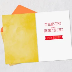 Getting Older Is Like Chili Funny Birthday Card