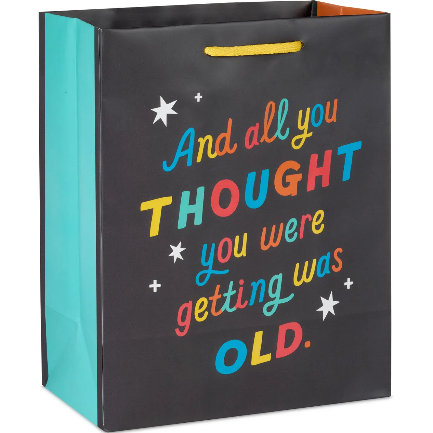 9.6" Getting Old Medium Birthday Gift Bag