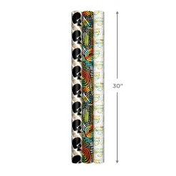 Get Your Blessing 3-Pack Assorted Wrapping Paper, 75 sq. ft. total