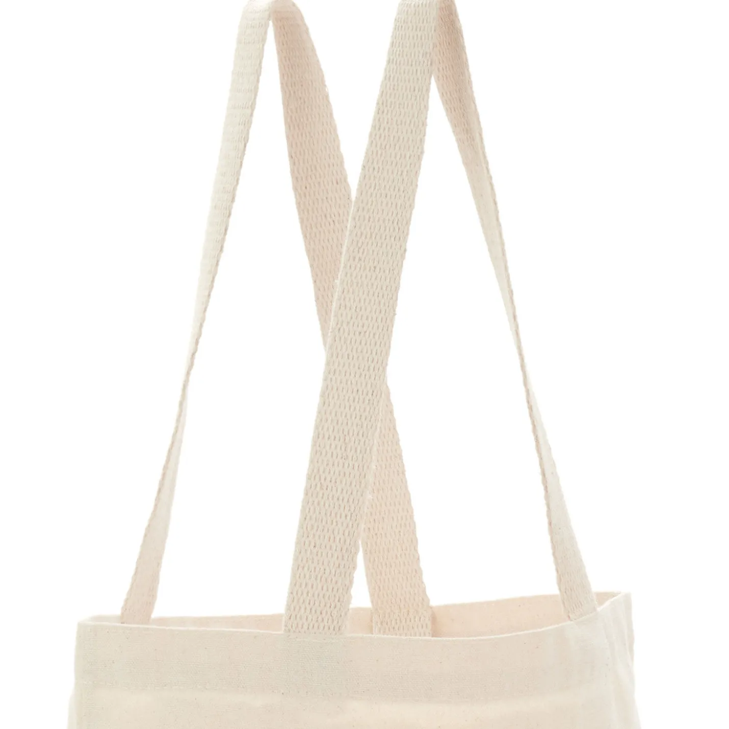 13" Ghost and Pumpkins Canvas Halloween Tote Bag