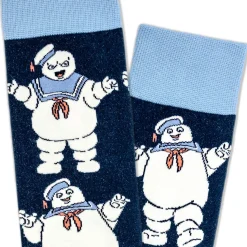 Ghostbusters Stay Puft Marshmallow Man Novelty Crew Socks