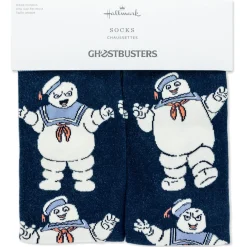 Ghostbusters Stay Puft Marshmallow Man Novelty Crew Socks
