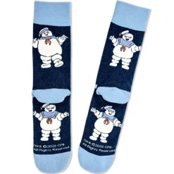 Ghostbusters Stay Puft Marshmallow Man Novelty Crew Socks