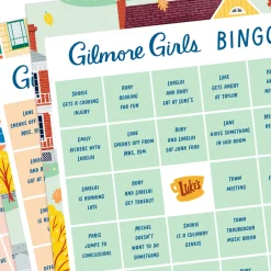 Gilmore Girls Bingo Game Pad, 102 Cards