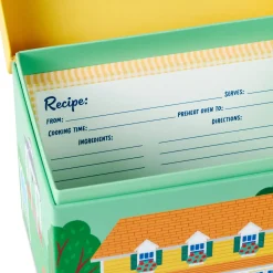 Gilmore Girls Dragonfly Inn Recipe Card Holder With Cards