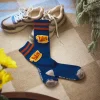 Gilmore Girls Luke's Diner Blue Unisex Crew Socks