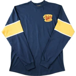 Gilmore Girls Luke's Diner Logo Blue Long-Sleeve Spirit Shirt