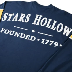 Gilmore Girls Luke's Diner Logo Blue Long-Sleeve Spirit Shirt