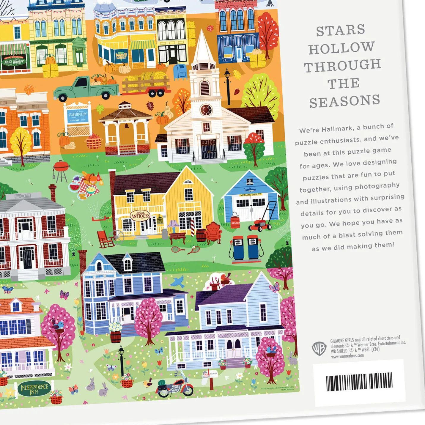 Gilmore Girls Seasons of Stars Hollow 1000-Piece Puzzle