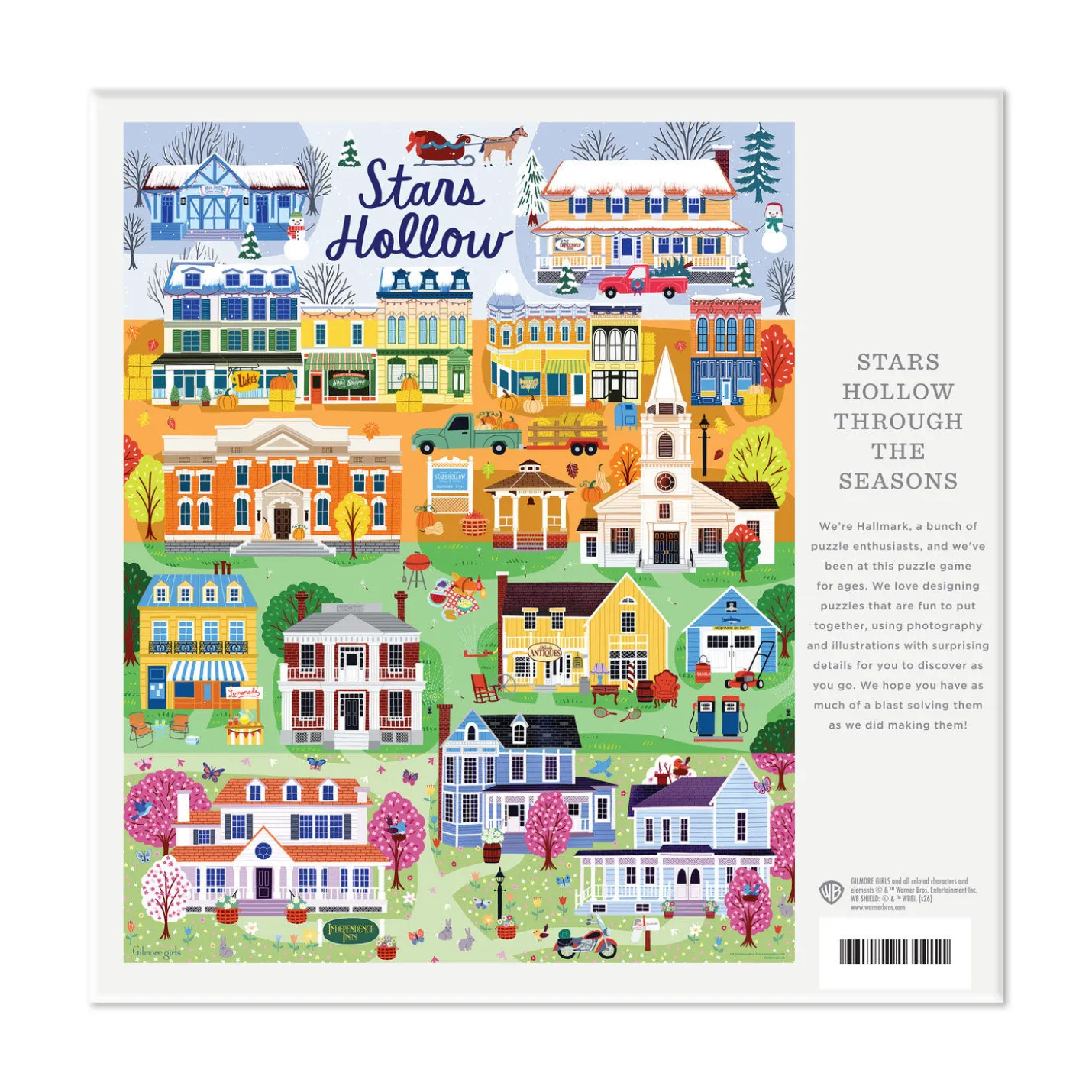 Gilmore Girls Seasons of Stars Hollow 1000-Piece Puzzle