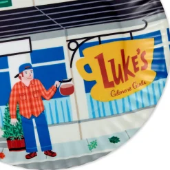 Gilmore Girls Stars Hollow Appetizer Plates, Set of 4