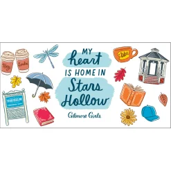 Gilmore Girls Stars Hollow Icons Collectible Drinking Glass, 13.5 oz.