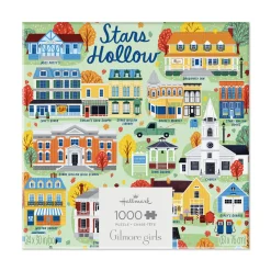 Gilmore Girls Stars Hollow Map 1,000-Piece Jigsaw Puzzle