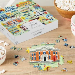 Gilmore Girls Stars Hollow Map 1,000-Piece Jigsaw Puzzle