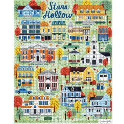 Gilmore Girls Stars Hollow Map 1,000-Piece Jigsaw Puzzle