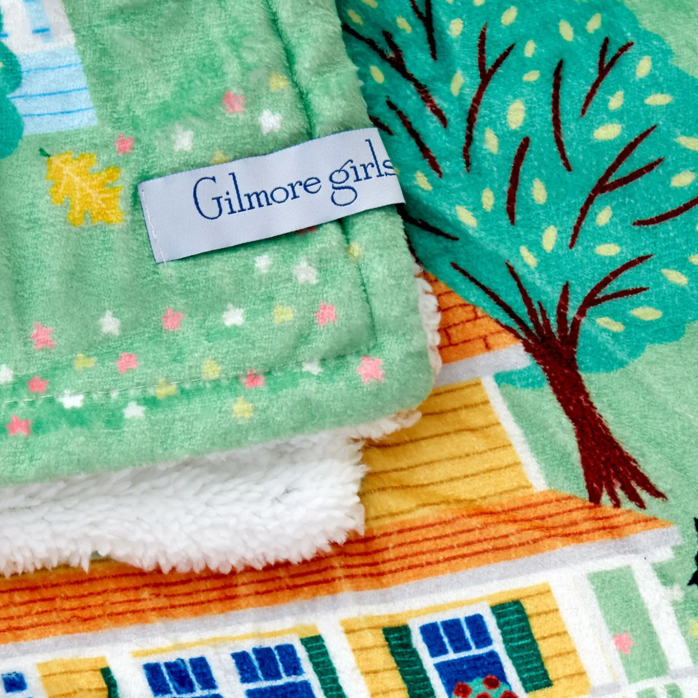 Gilmore Girls Stars Hollow Map Blanket, 50x60