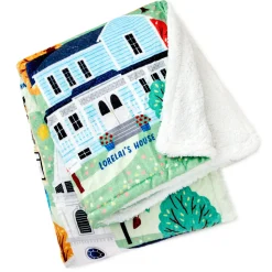 Gilmore Girls Stars Hollow Map Blanket, 50x60