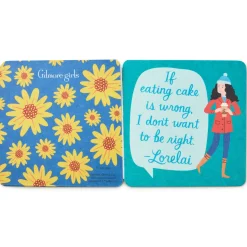 Gilmore Girls Stars Hollow Scenes Coaster Book, Set of 20