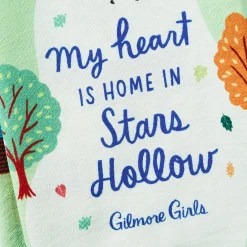 Gilmore Girls Stars Hollow Tea Towel