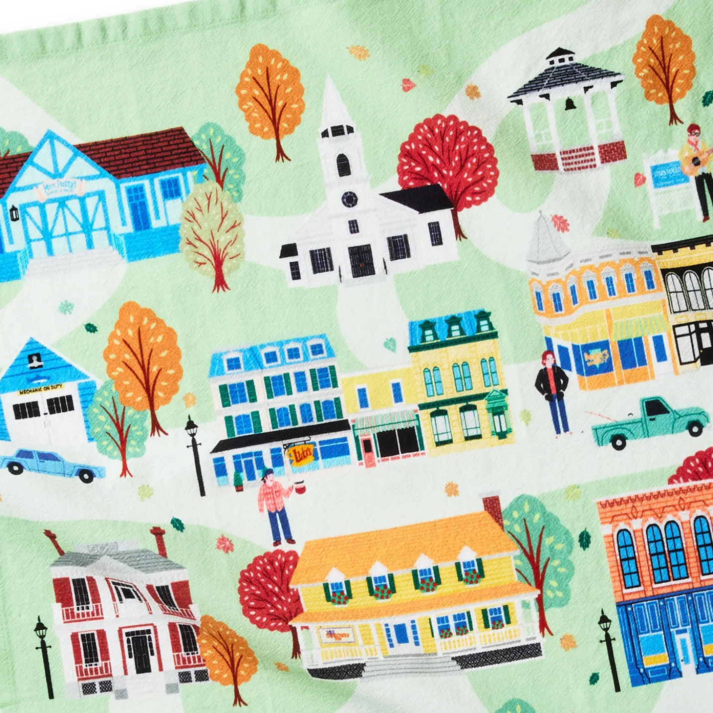 Gilmore Girls Stars Hollow Tea Towel