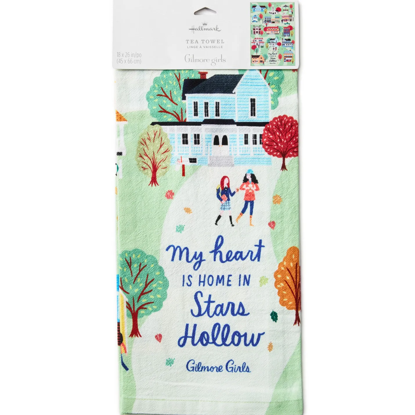 Gilmore Girls Stars Hollow Tea Towel