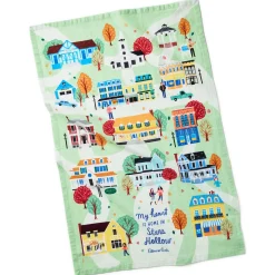 Gilmore Girls Stars Hollow Tea Towel