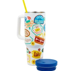 Gilmore Girls Stars Hollow Town Festivals Insulated Travel Cup, 40 oz.