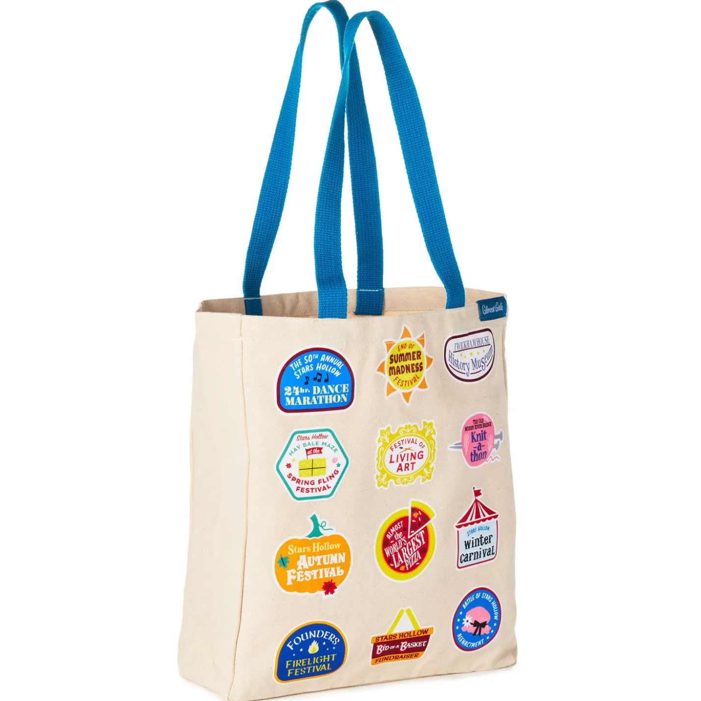Gilmore Girls Stars Hollow Town Festivals Canvas Tote Bag