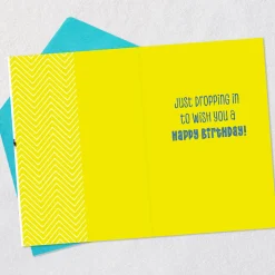 Giraffe in Bow Tie and Party Hat Birthday Card for Kids