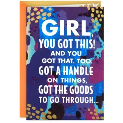 Girl, You Got This Encouragement Card for Her